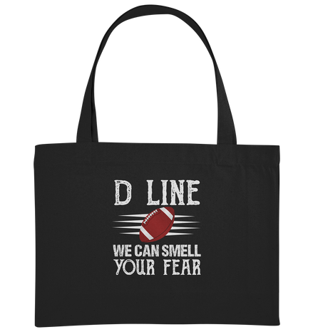 D Line Fear - Organic Shopping-Bag