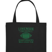 Lineman Heroes Green - Organic Shopping Bag