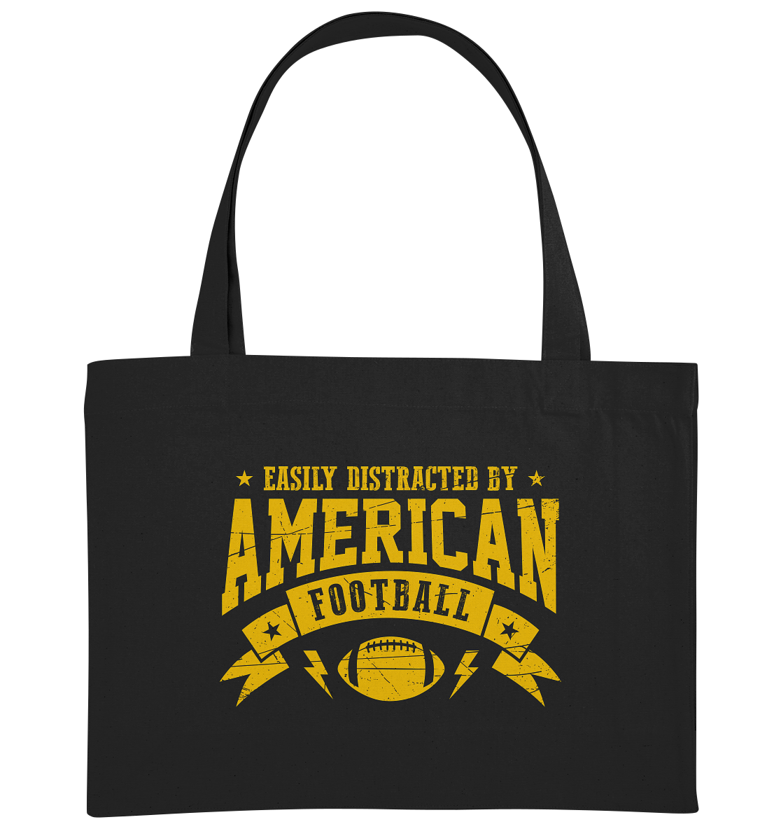 Easily Distracted - Organic Shopping-Bag