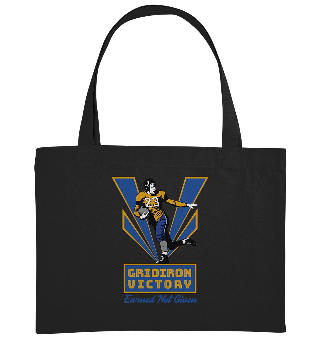 Gridiron Victory - Organic Shopping-Bag