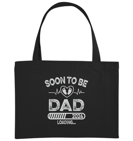 Soon to be Dad - Organic Shopping-Bag