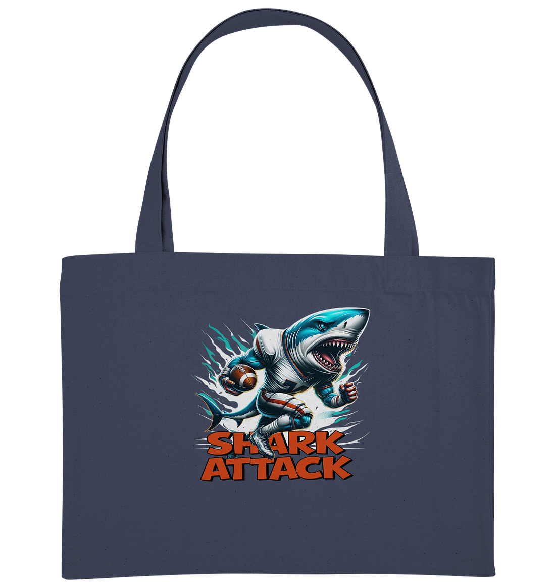 Shark Attack - Organic Shopping-Bag
