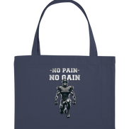 No Pain No Gain Metal  - Organic Shopping-Bag