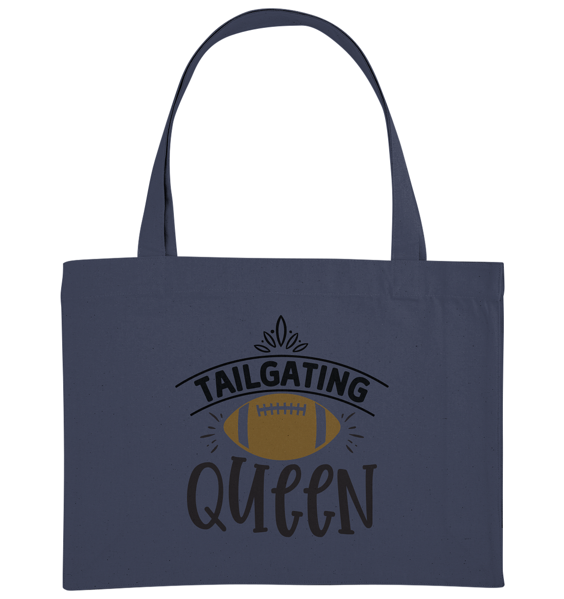 Tailgating Queen - Organic Shopping-Bag