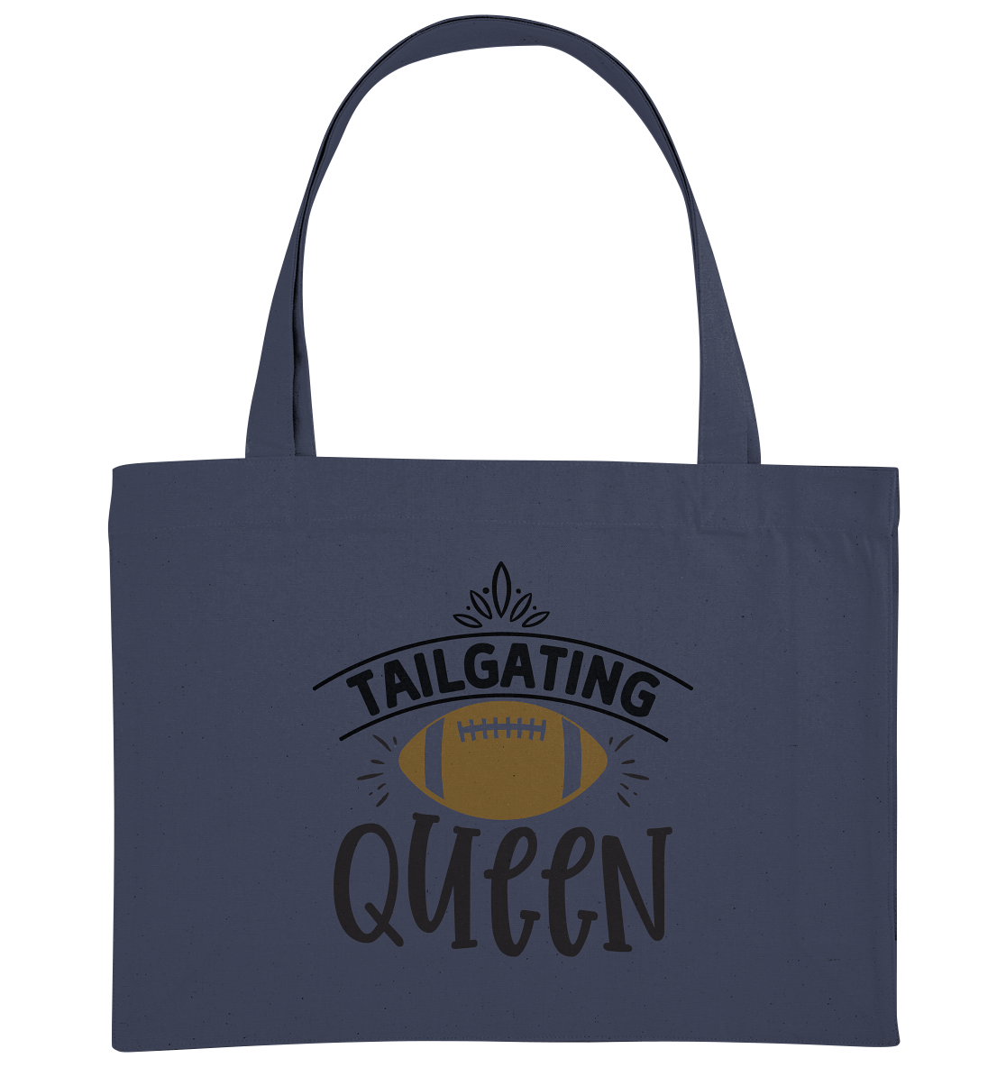 Tailgating Queen - Organic Shopping-Bag