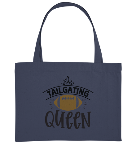 Tailgating Queen - Organic Shopping-Bag
