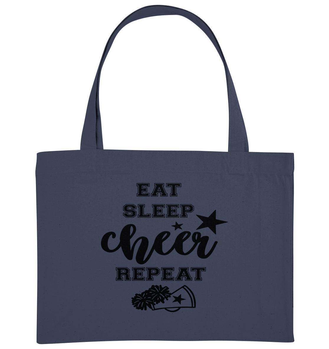 Eat Sleep Cheer Repeat - Organic Shopping-Bag