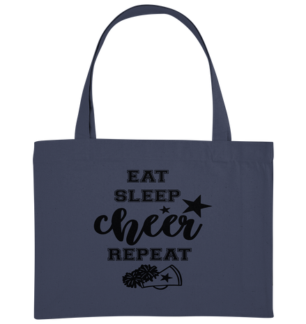 Eat Sleep Cheer Repeat - Organic Shopping-Bag