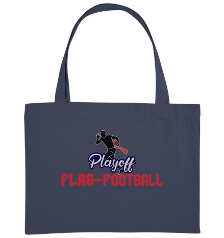 Playoff Flag Football  Men red - Organic Shopping-Bag