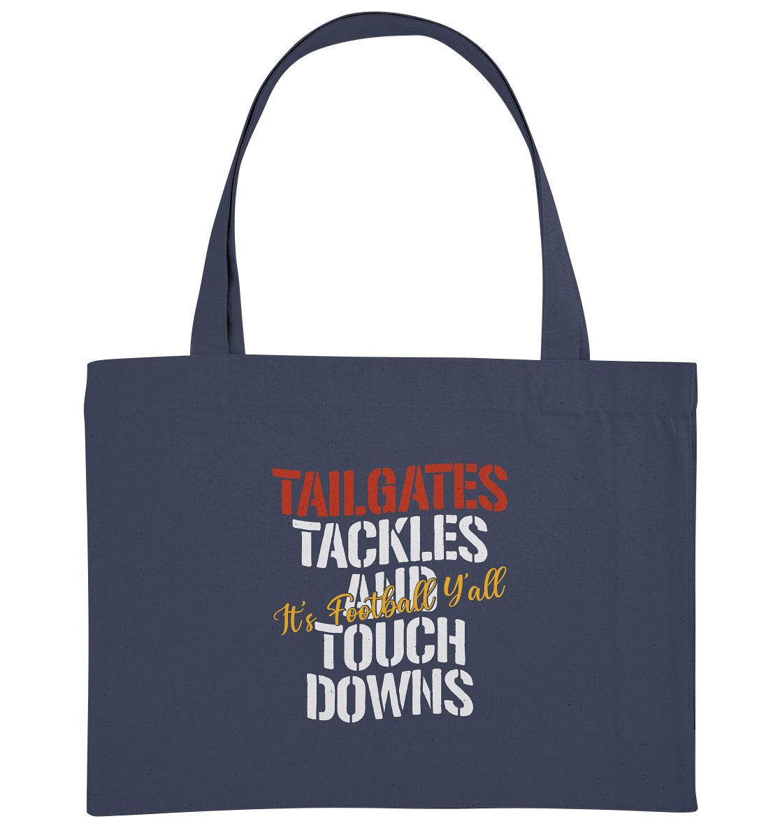 Tailgate Tackles - Organic Shopping-Bag