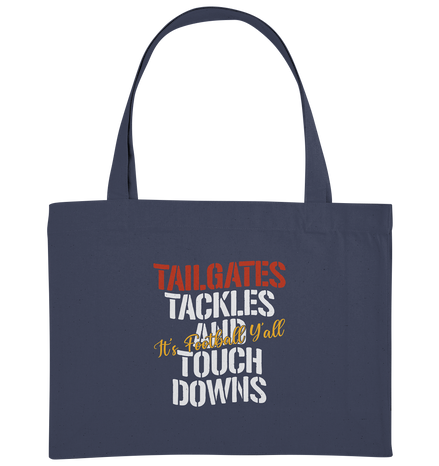 Tailgate Tackles - Organic Shopping-Bag
