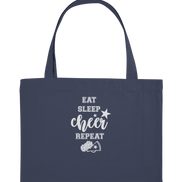 Eat Sleep Cheer - Organic Shopping Bag