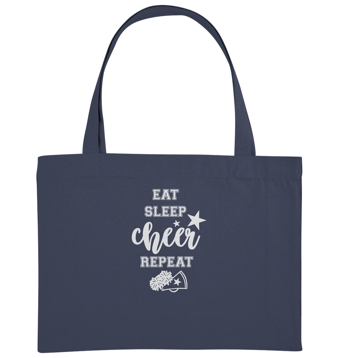 Eat Sleep Cheer - Organic Shopping Bag