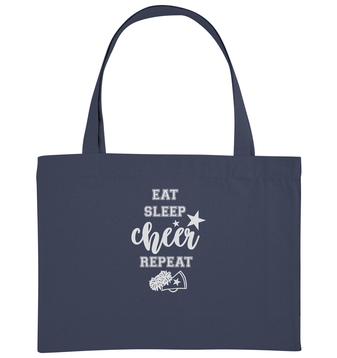 Eat Sleep Cheer - Organic Shopping Bag