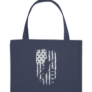 USA Flag Fight - Organic Shopping-Bag