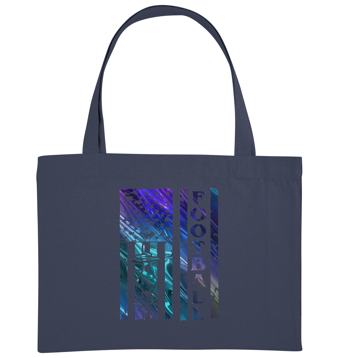 USA Football Flag  - Organic Shopping-Bag