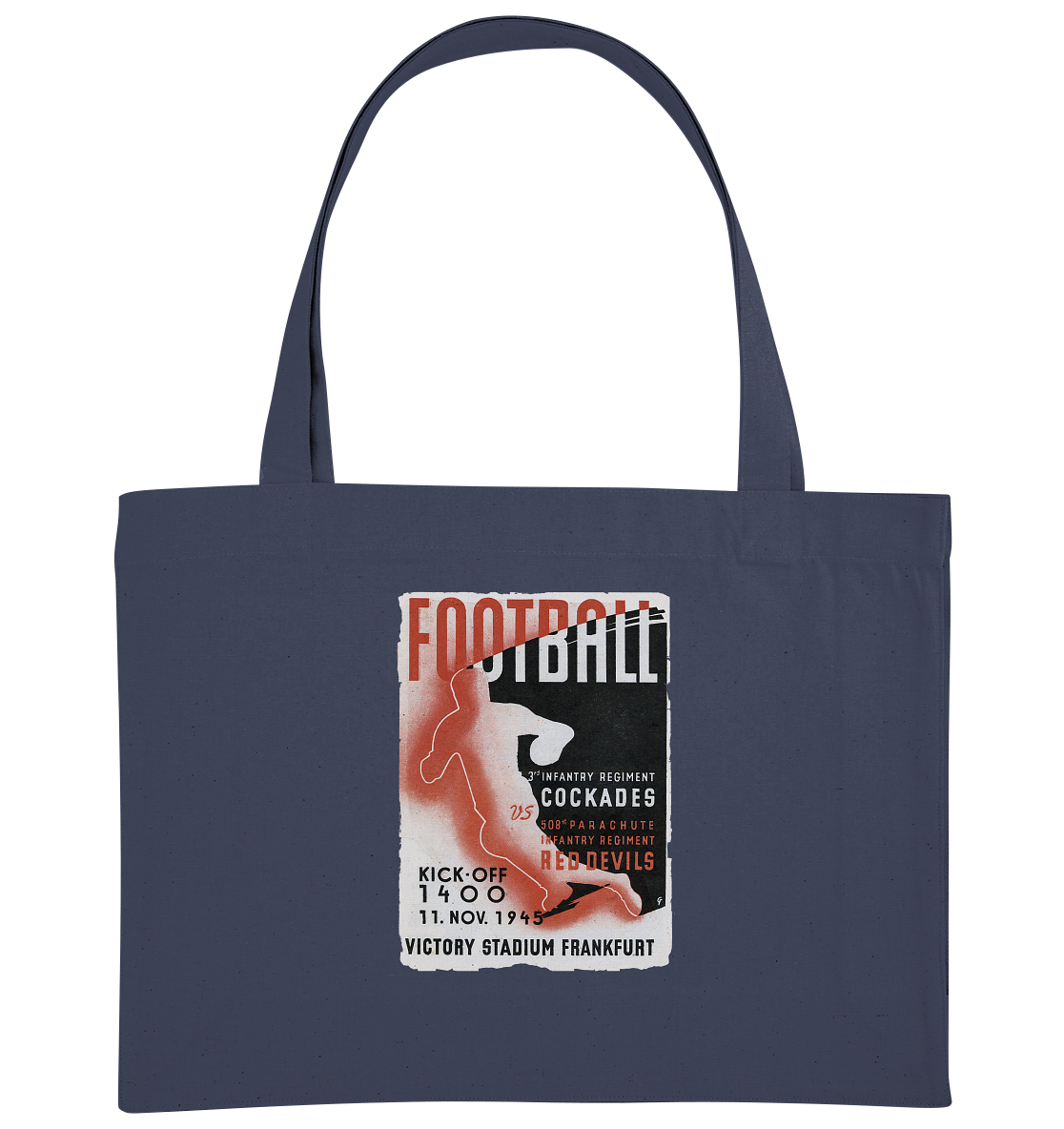 Red Devils Frankfurt 1945 - Organic Shopping-Bag