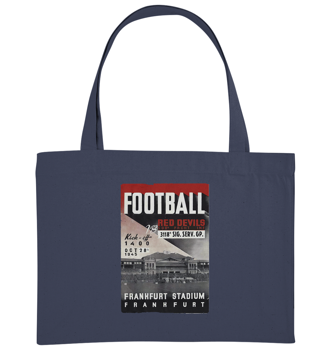 Frankfurt Football 1945 - Organic Shopping-Bag