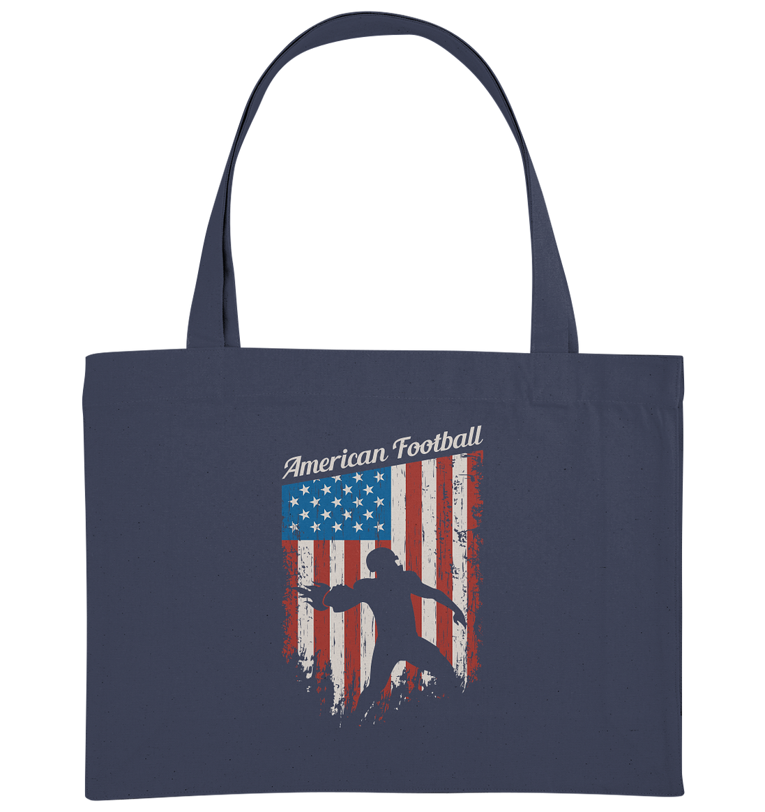 American Football Banner - Organic Shopping-Bag