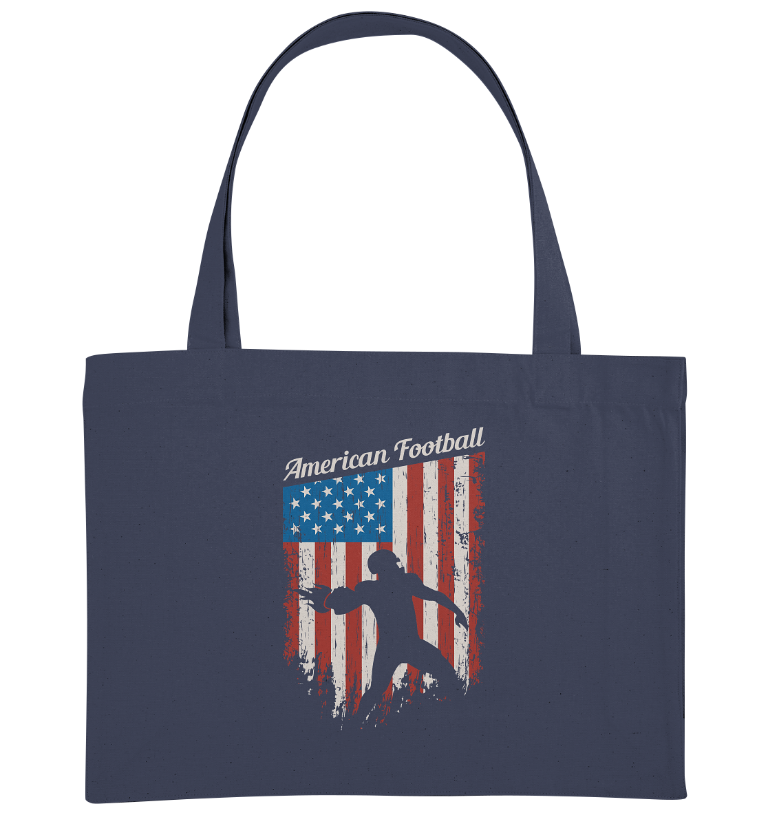American Football Banner - Organic Shopping-Bag