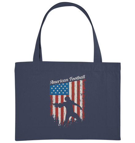 American Football Banner - Organic Shopping-Bag