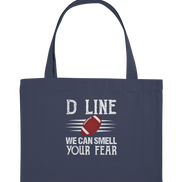 D Line Fear - Organic Shopping-Bag
