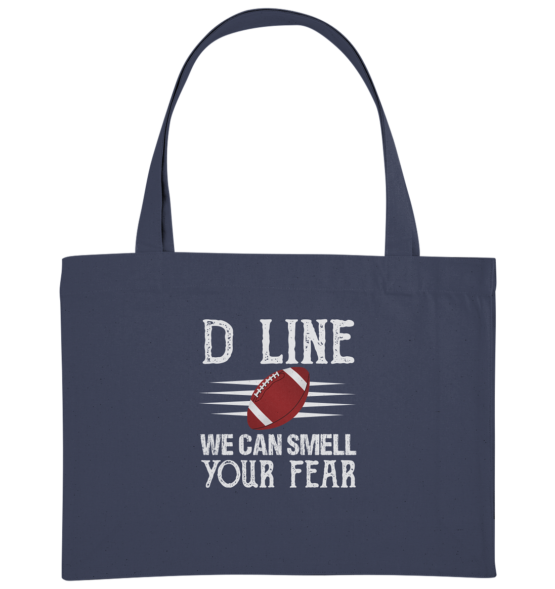 D Line Fear - Organic Shopping-Bag
