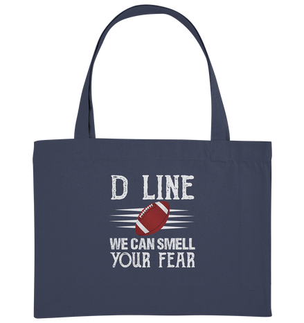 D Line Fear - Organic Shopping-Bag