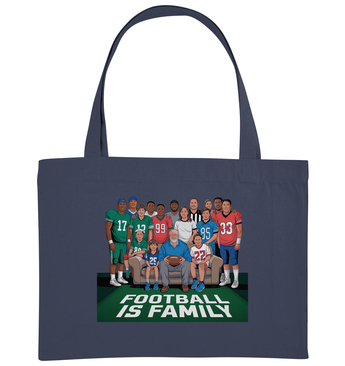 Football is Family - Organic Shopping Bag