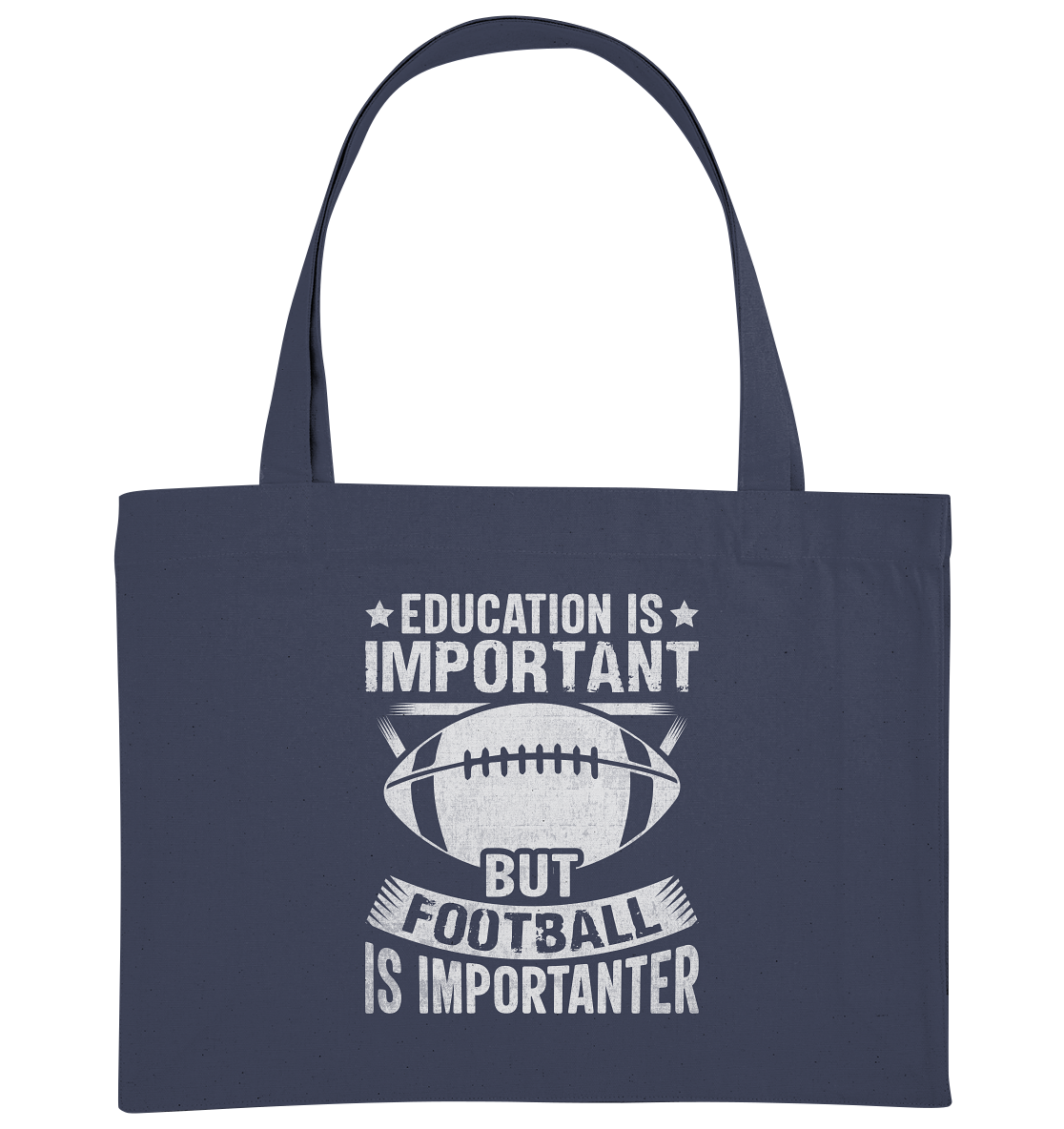 Football is importanter - Organic Shopping-Bag