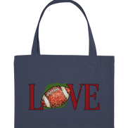 Football Love - Organic Shopping-Bag