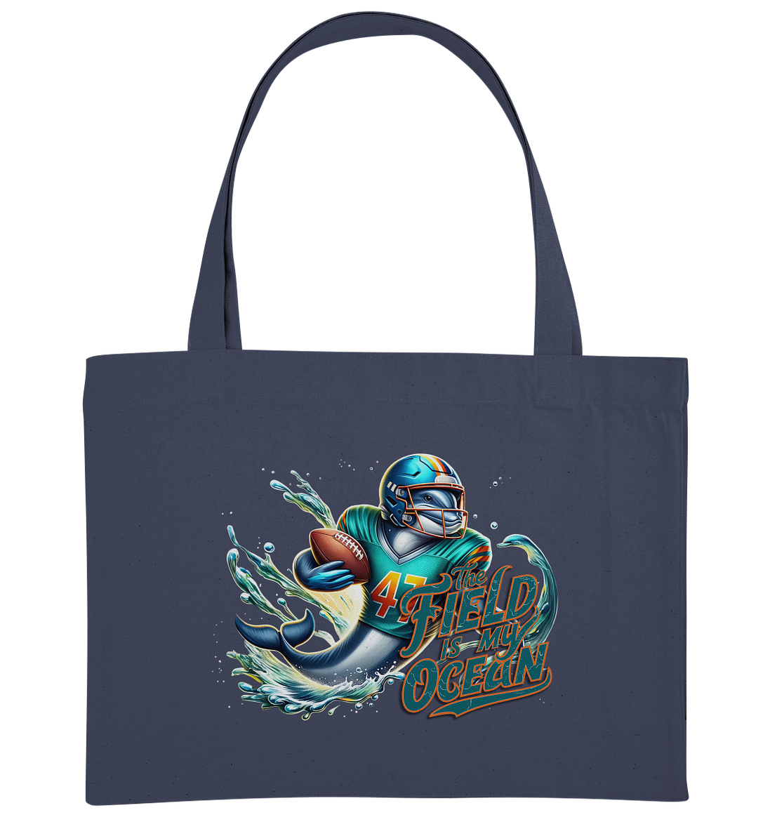 Dolphin - Organic Shopping Bag