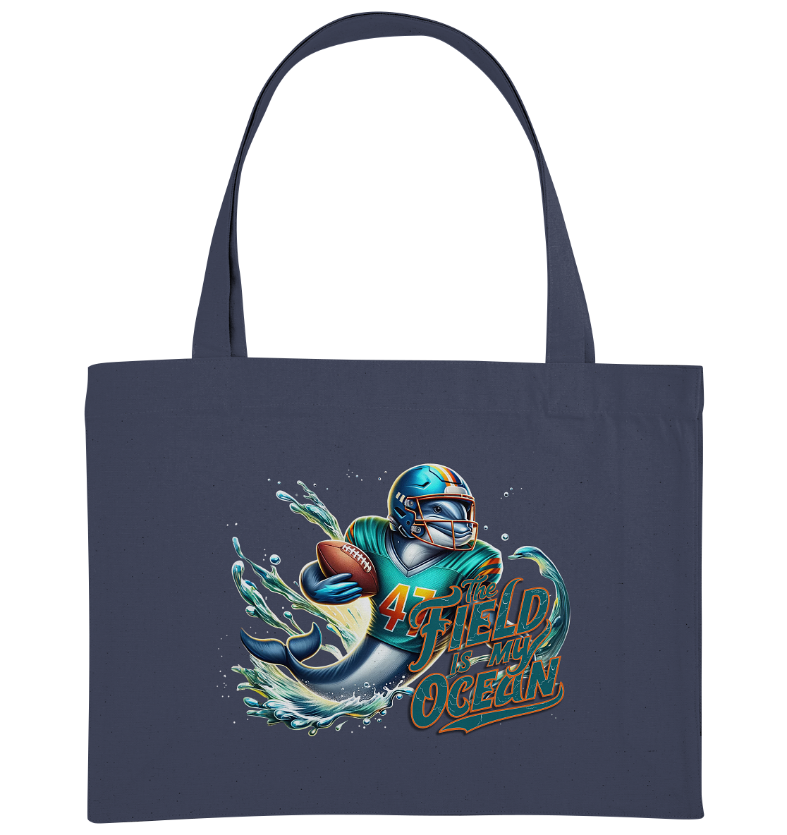 Dolphin - Organic Shopping Bag
