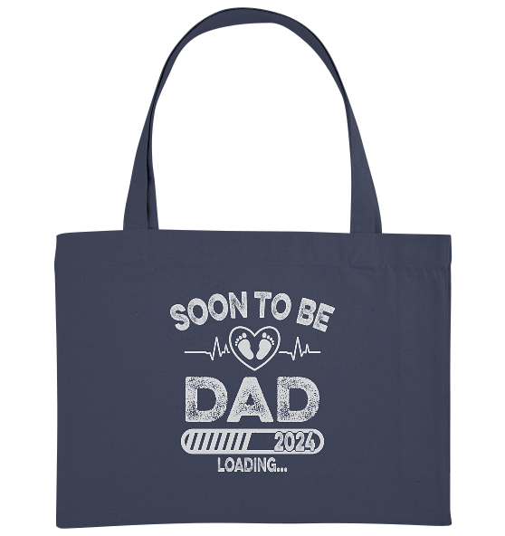 Soon to be Dad - Organic Shopping-Bag