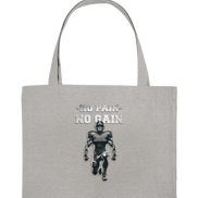 No Pain No Gain Metal  - Organic Shopping-Bag