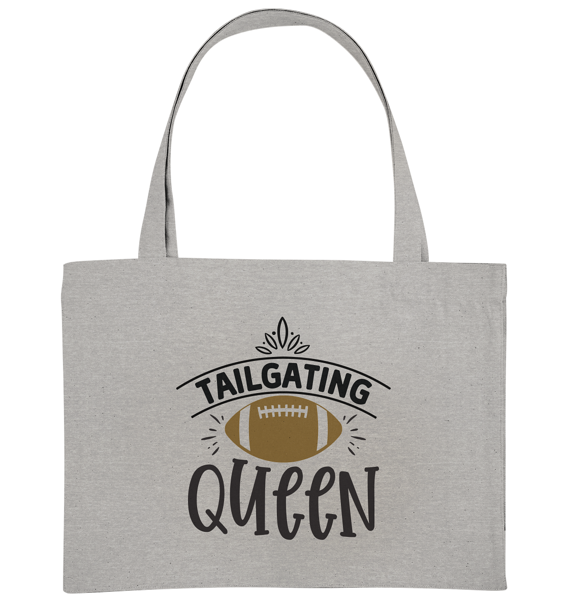 Tailgating Queen - Organic Shopping-Bag