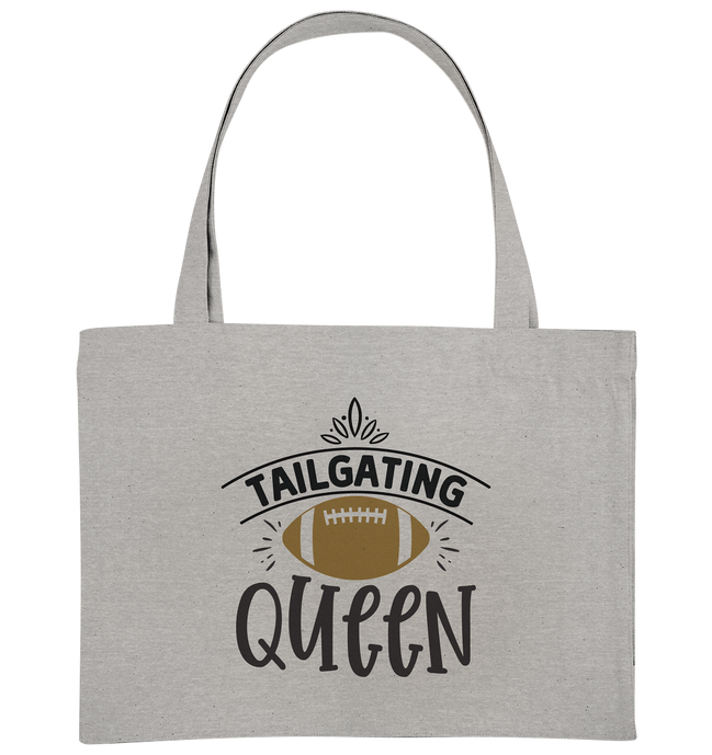 Tailgating Queen - Organic Shopping-Bag