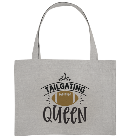 Tailgating Queen - Organic Shopping-Bag