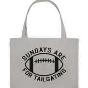 Sundays are for Tailgating  II - Organic Shopping-Bag