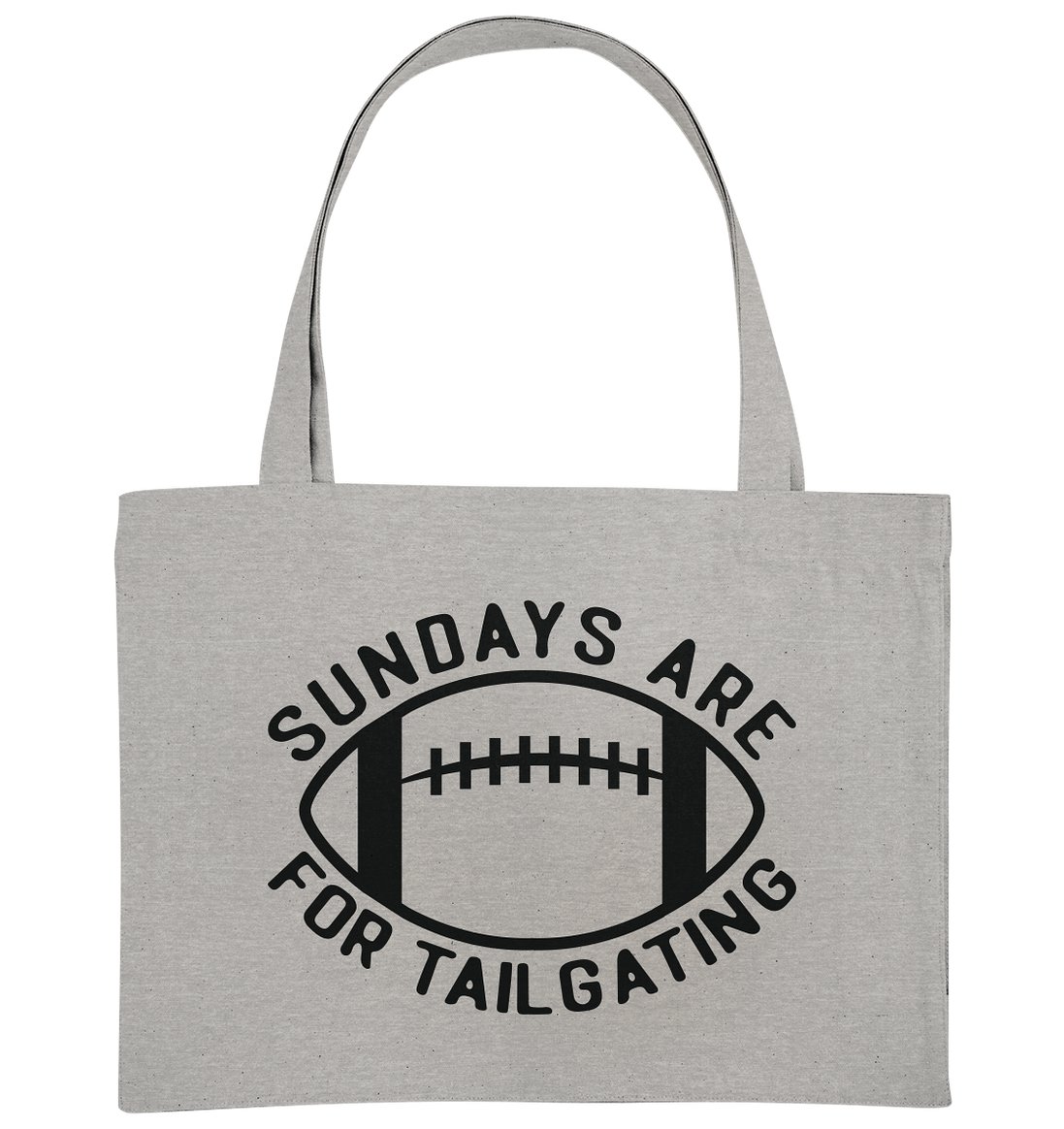 Sundays are for Tailgating  II - Organic Shopping-Bag