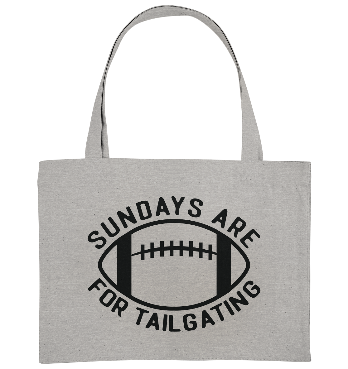 Sundays are for Tailgating  II - Organic Shopping-Bag