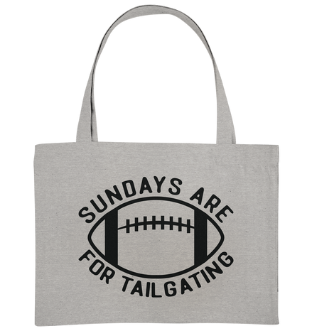 Sundays are for Tailgating  II - Organic Shopping-Bag