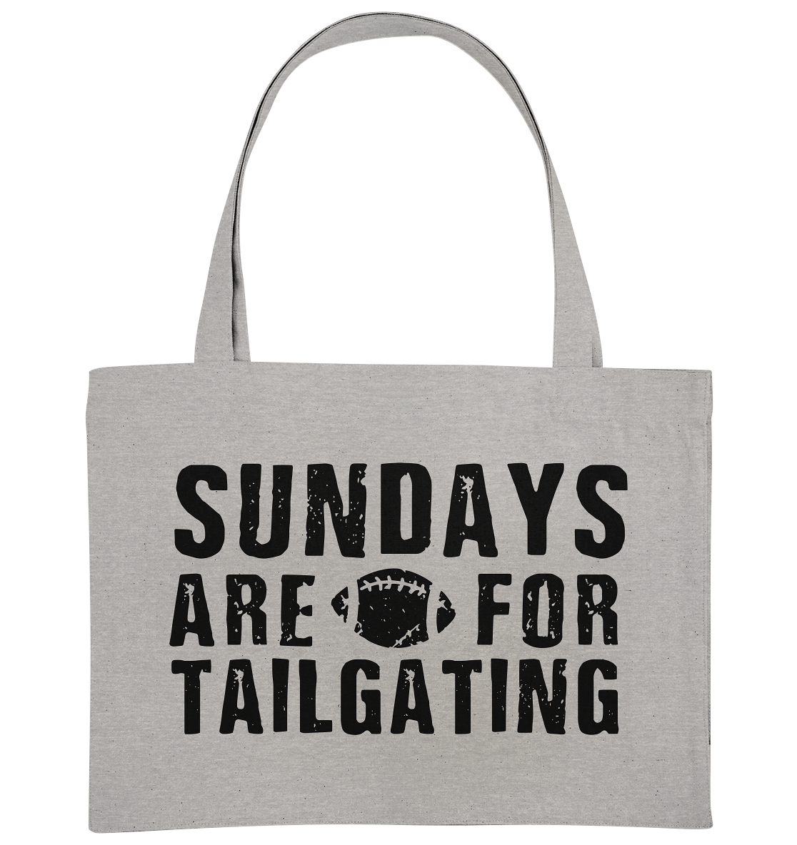 Sundays are for Tailgating  - Organic Shopping-Bag