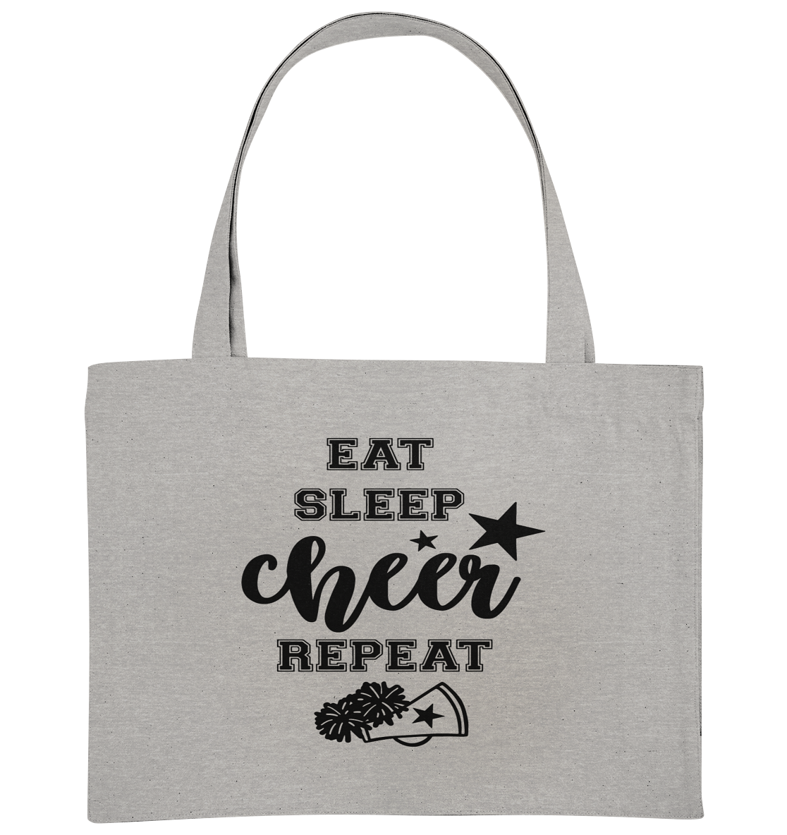 Eat Sleep Cheer Repeat - Organic Shopping-Bag