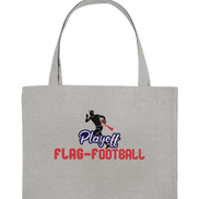 Playoff Flag Football  Men red - Organic Shopping-Bag