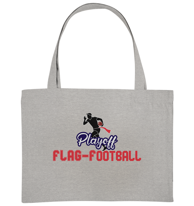 Playoff Flag Football  Men red - Organic Shopping-Bag