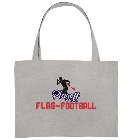 Playoff Flag Football  Men red - Organic Shopping-Bag