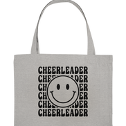 Cheerleader Smiley - Organic Shopping Bag