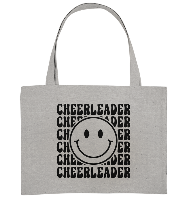 Cheerleader Smiley - Organic Shopping Bag