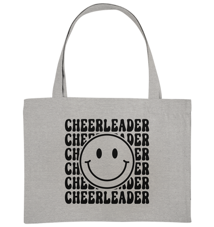 Cheerleader Smiley - Organic Shopping-Bag